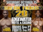 Shark Fights 20 Headlined By Clifford Starks Versus Artenas Young 